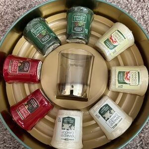 Yankee Candle mini Christmas fall holiday set